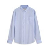 Áo Sơ Mi Linen Nam Tay Dài Pale Wave Form Regular