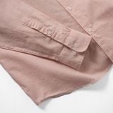 Áo Sơ Mi Linen Nam Tay Dài Pale Wave Form Regular