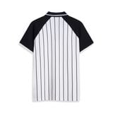 Áo Polo Nam Pattern Raglan Vertical Stripes Form Regular