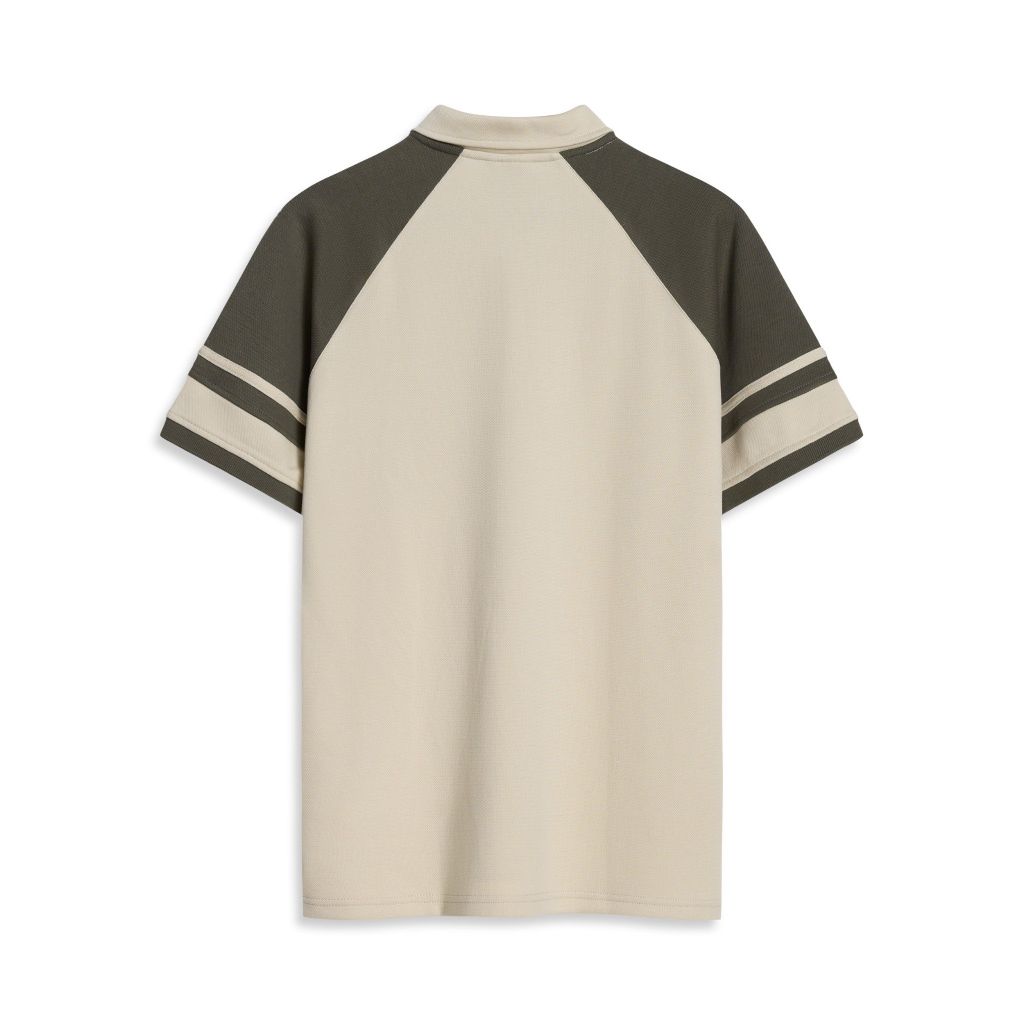 Áo Polo Nam Embroider Identity Raglan Form Regular