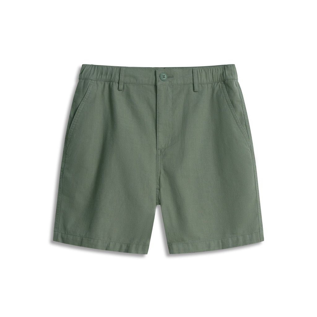 Quần Short Cotton Nam Neutral Palette Form Regular