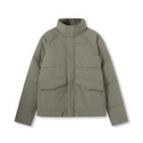 Áo Khoác Phao Nam Chần Bông Cổ Đứng Puffer Coat Form Regular