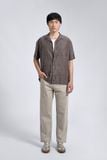 Áo Sơ Mi Cuban Torn Cotton Nam Floating Surface Form Relaxed