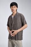 Áo Sơ Mi Cuban Torn Cotton Nam Floating Surface Form Relaxed