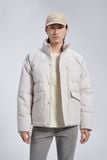 Áo Khoác Phao Nam Chần Bông Cổ Đứng Puffer Coat Form Regular