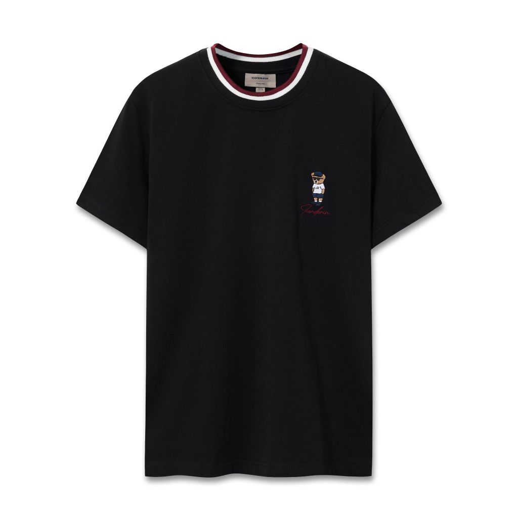 Áo Thun Nam Họa Tiết Thêu Urban Bear Form Regular