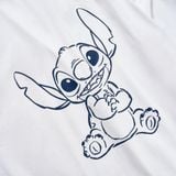 Áo Thun Nam Hoạ Tiết Disney Stitch Alien Play Form Boxy