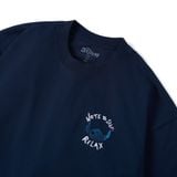 Áo Thun Nam Hoạ Tiết Disney Stitch Chill Vibes Form Boxy