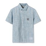 Set Đồ Ngắn Jacquard Jean Nam Form Regular