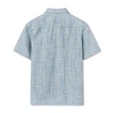 Set Đồ Ngắn Jacquard Jean Nam Form Regular