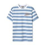 Áo Thun Nam Họa Tiết Sọc Thêu Xù Nautical Stripes Form Regular