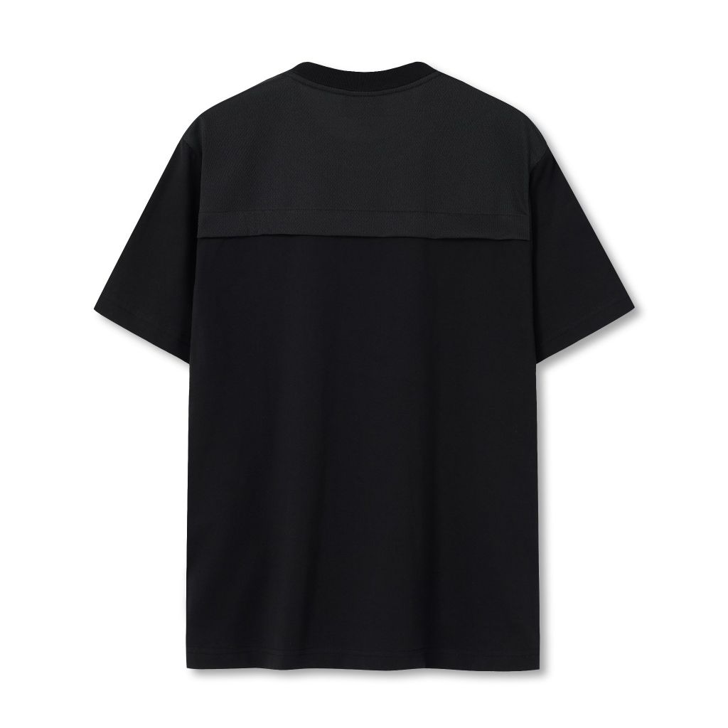 Áo Thun Nam Hoạ Tiết In Rubber Fusion Knit ID Form Regular