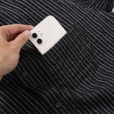Áo Sơ Mi Nam Tay Ngắn Crinkle Stripe Form Boxy