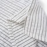 Áo Sơ Mi Nam Tay Ngắn Crinkle Stripe Form Boxy