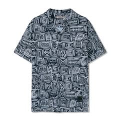 Áo Sơ Mi Nam Cuban Ethnic Classical Motif Form Relax