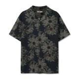 Áo Sơmi Nam Cuban Floral Linen Shirt For Summer Form Relaxed