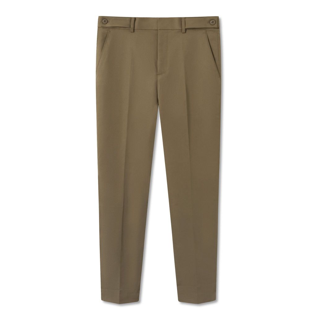 Quần Tây Nam Ống Ôm Button Sidetab Form Slim