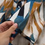 Áo Sơmi Nam Cuban Floral Linen Shirt For Summer Form Relaxed