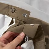 Quần Tây Nam Ống Ôm Button Sidetab Form Slim