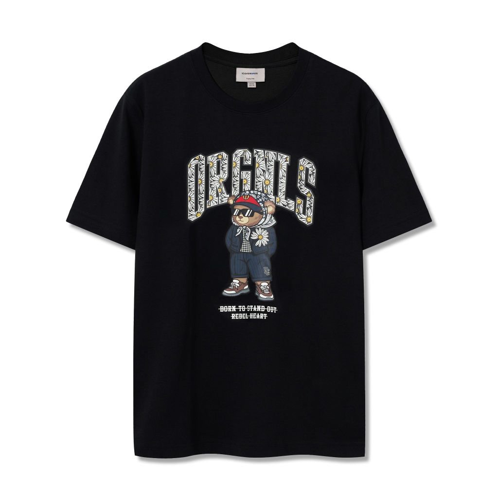 Áo Thun Nam Hoạ Tiết Orgnls G-Bear Form Regular