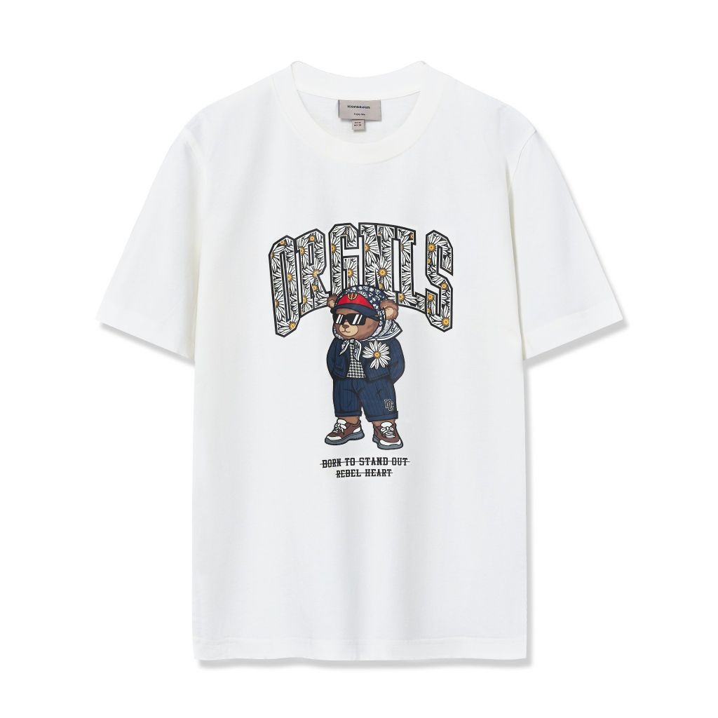 Áo Thun Nam Hoạ Tiết Orgnls G-Bear Form Regular
