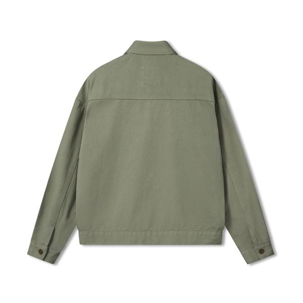 Áo Khoác Kaki Nam Sage Moss Sundaze Rush Form Loose