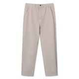 Quần Kaki Nam Garment Dye With Leather Detail Form Straight