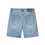 Quần Short Jean Nam Siêu Nhẹ ICON105 Light Blue Form Loose
