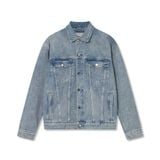 Áo Khoác Nam Trucker Denim ICDN Tag Form Regular