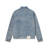 Áo Khoác Nam Trucker Denim ICDN Tag Form Regular