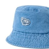 Mũ Bucket Nam Denim Wash Sticker ID