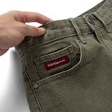 Quần Short Jean Nam Tag Da Moss Sage Tint Wash Form Baggy