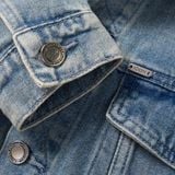 Áo Khoác Nam Trucker Denim ICDN Tag Form Regular