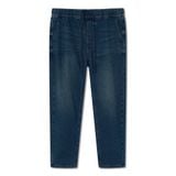 Quần Jean Nam Dài Lưng Thun Faded Wash Form Baggy