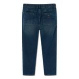 Quần Jean Nam Dài Lưng Thun Faded Wash Form Baggy