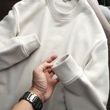 Áo Nỉ Sweatshirt Basic Quote Printed