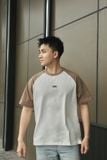 Áo Thun Nam Họa Tiết Thêu Móc Xích Raglan ICDN Form Oversize