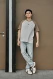 Áo Thun Nam Họa Tiết Thêu Móc Xích Raglan ICDN Form Oversize