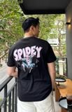 Áo Thun Nam Hoạ Tiết In Marvel Spidey Form Regular