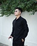 Set Đồ Nhung Nam Dài Neutral Corduroy Form Slim