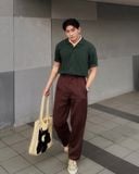 Áo Sơ Mi Linen Nam Tay Ngắn Cuban CigarCraft Form Relaxed