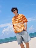 Áo Thun Nam Họa Tiết Loang Tiedye Sundaze Rush Form Boxy