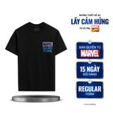 Áo Thun Nam Hoạ Tiết In Marvel Spidey Form Regular