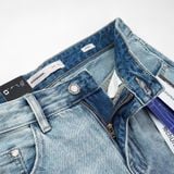 Quần Jean Nam Siêu Nhẹ Ống Suông Xanh Nhạt ICON105 Form Straight