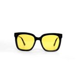 Mắt Kinh ICON DENIM Cat-Eye In Black & Yellow