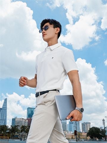 Áo Polo Nam Trơn ProCOOL Seam Sealing Form Slim