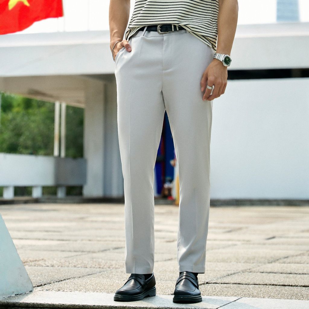 Quần Tây Nam Ống Ôm Basic Trousers Form Slim