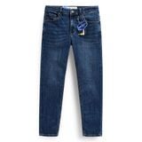 Quần Jean Nam Siêu Mát Ống Ôm ProCOOL Dark Blue Form Slim Fit