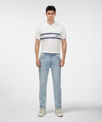 Quần Jean Nam Siêu Mát Ống Ôm ProCOOL Light Blue Form Slim Fit