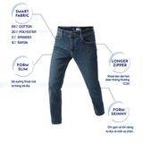 Quần Smart Jean Nam Siêu Co Dãn Xanh Nhạt Form Smart Fit